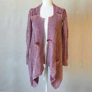 Free People Multi Textured Sweater / Cardigan